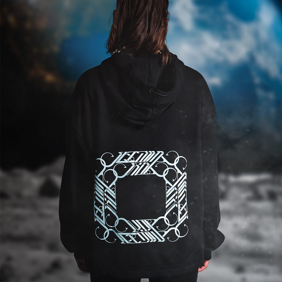 FROM SPACE FOR HUMANS Relaxed Hoodie