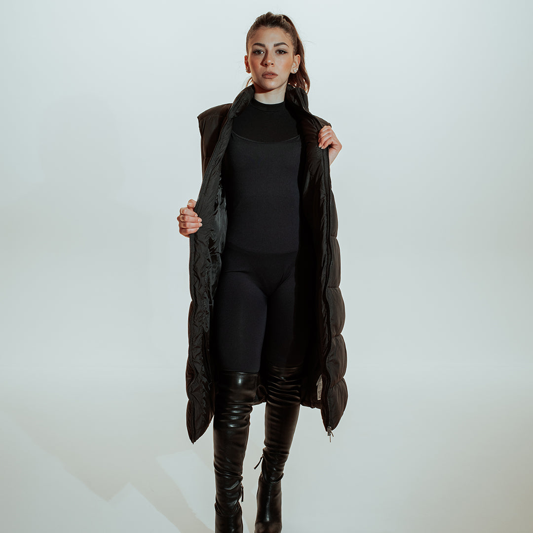 LIGHTLESS PLANET LONG PUFFER VEST - ONLY 1 ITEM