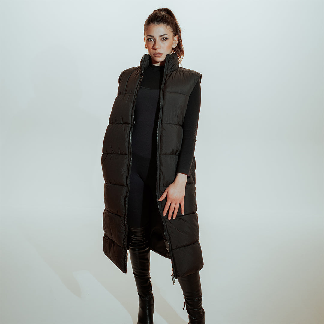 LIGHTLESS PLANET LONG PUFFER VEST - ONLY 1 ITEM