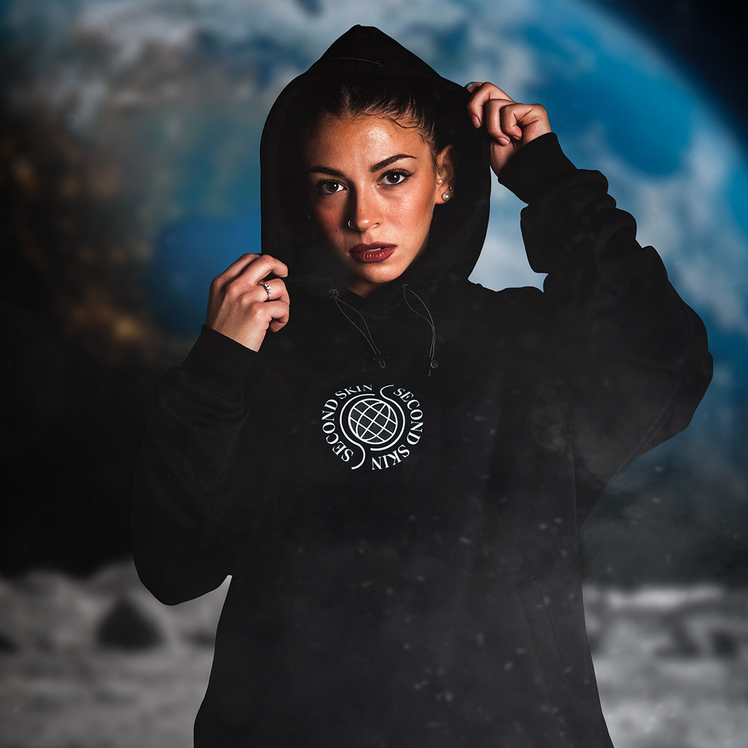 FROM SPACE FOR HUMANS Relaxed Hoodie