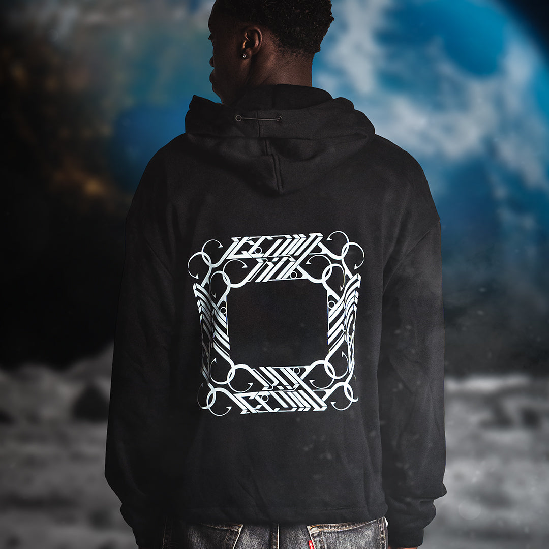 FROM SPACE FOR HUMANS Relaxed Hoodie