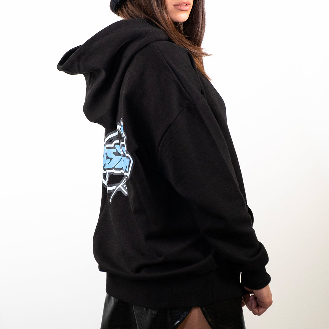 BOXY HOODIE FASHIONKILLA BLACK