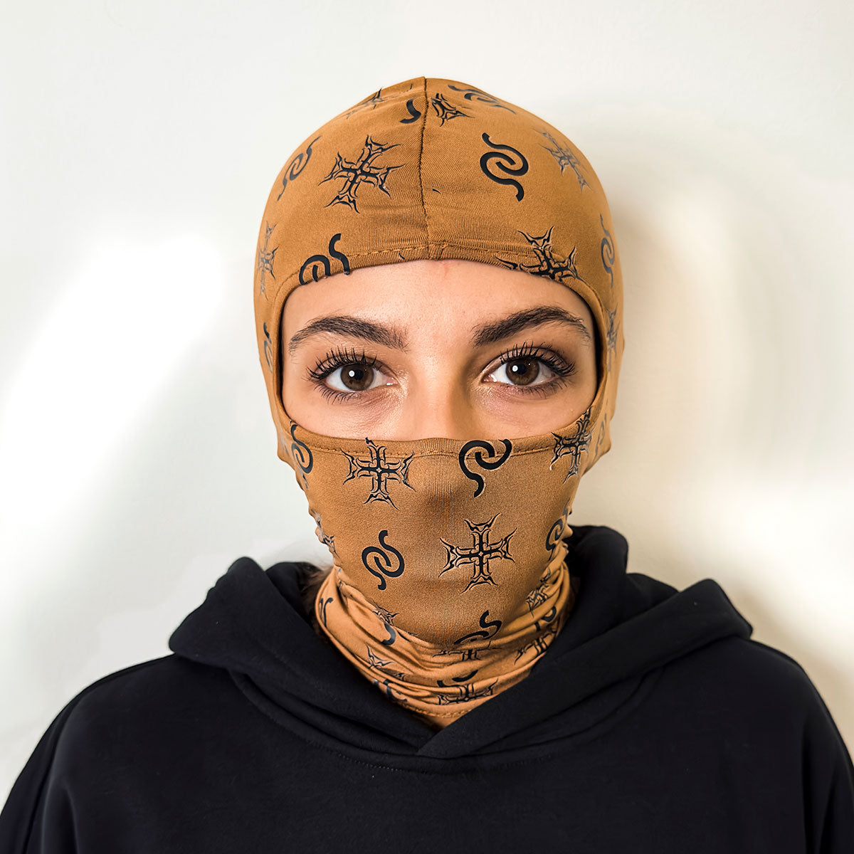 FASHION KILLA SKI-MASK BROWN